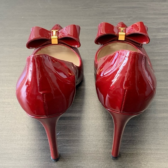 Inniu high heels with bow and cutout detail - Picture 2 of 4